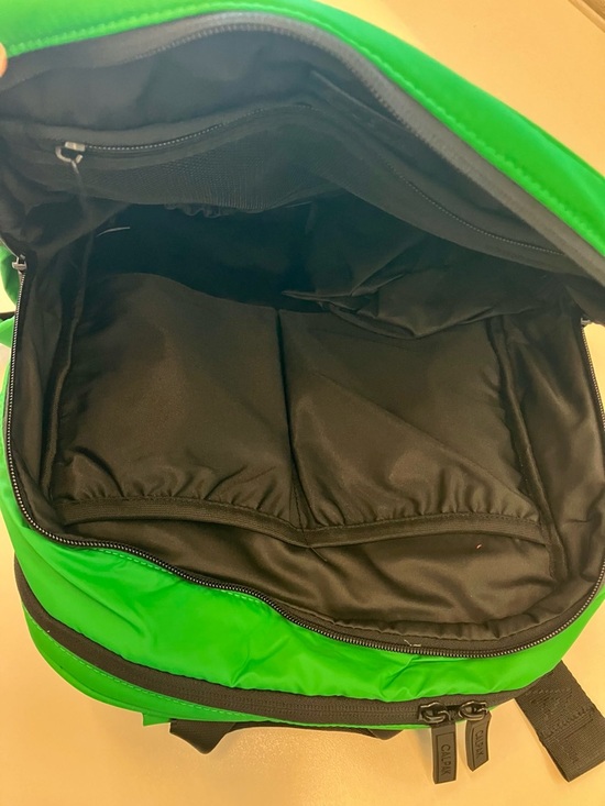 NWOT: CALPAK Luka 15 inch Laptop Backpack in Apple Green main image 7